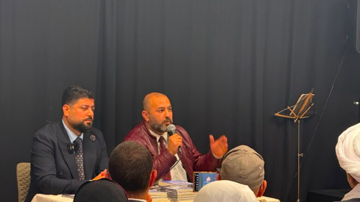 الكاتب اياد ابو روك يوقع روايته"عراف النرويج" جسرا يربط بين ثقافتين